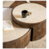 COFFEE TABLE SET HAZEL D55X40 D79X30CM - Image 3