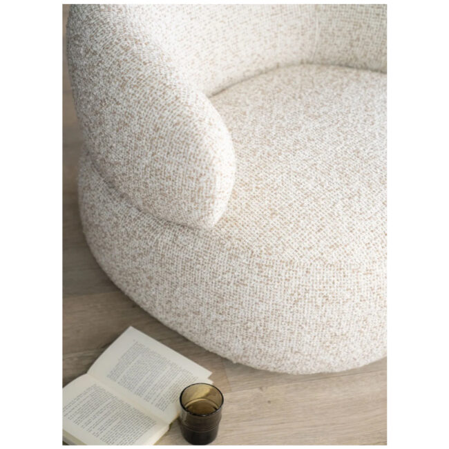 LOUNGE CHAIR MAEVE MAYWOOD BEIGE 82X85X72CM - Image 4