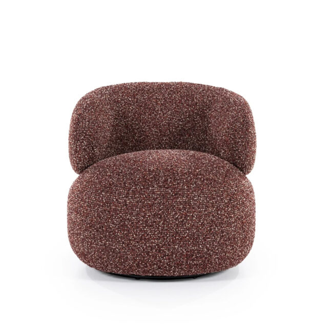LOUNGE CHAIR MAEVE MAYWOOD RED 82X85X74CM - Image 4