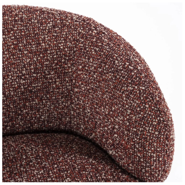 LOUNGE CHAIR MAEVE MAYWOOD RED 82X85X74CM - Image 5