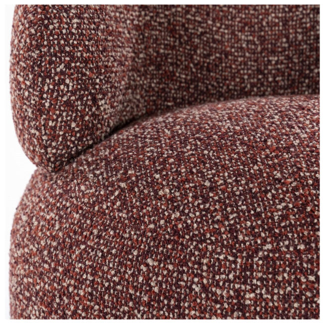 LOUNGE CHAIR MAEVE MAYWOOD RED 82X85X74CM - Image 6