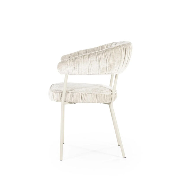 CHAIR LIZZY FEMME BEIGE 59X60X79CM - Image 4