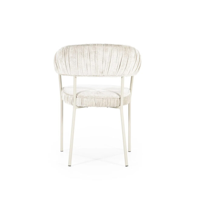 CHAIR LIZZY FEMME BEIGE 59X60X79CM - Image 5