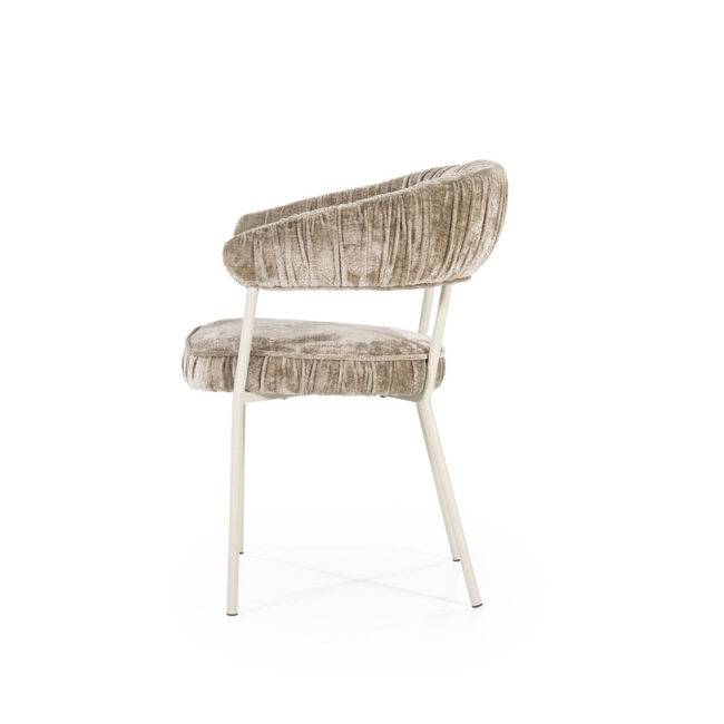CHAIR LIZZY FEMME TAUPE 59X60X79CM - Image 4