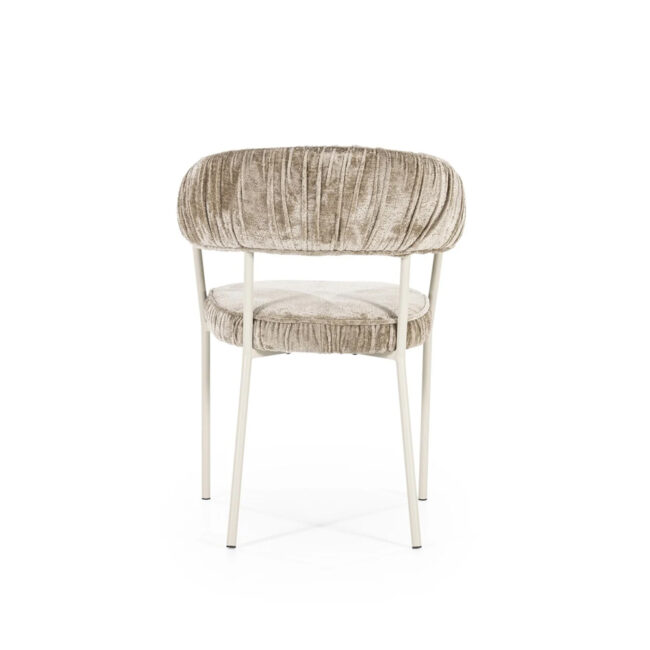 CHAIR LIZZY FEMME TAUPE 59X60X79CM - Image 5
