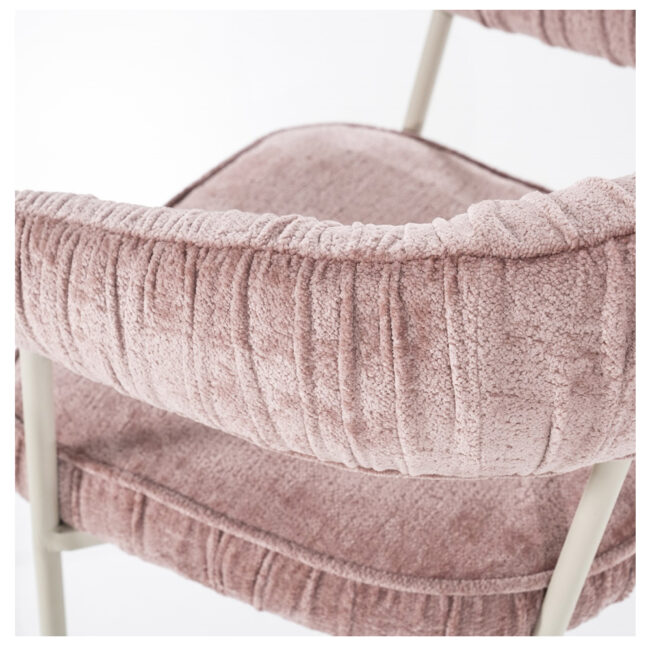 CHAIR LIZZY FEMME PINK 59X60X79CM - Image 5