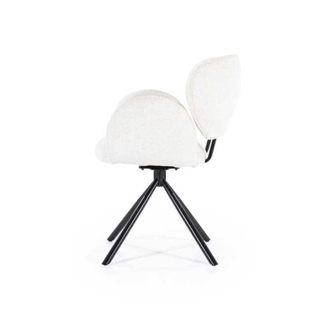 CHAIR ROSALIN BEIGE MOON 60X61X83CM - Image 3