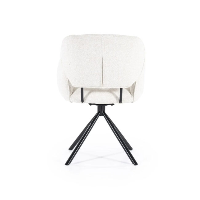 CHAIR ROSALIN BEIGE MOON 60X61X83CM - Image 4