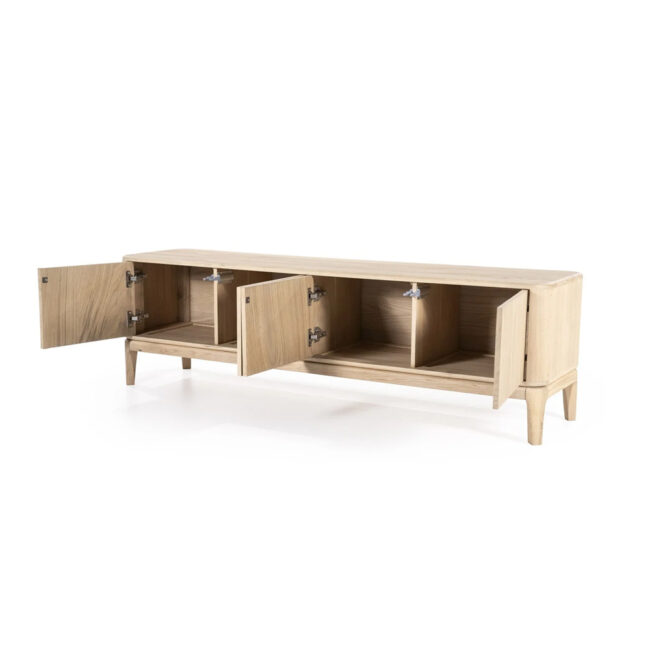 TV CABINET HARVEY 4 DOORS 170X40X50CM - Image 3