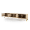 TV CABINET HARVEY 6 DOORS 220X40X50CM - Image 2