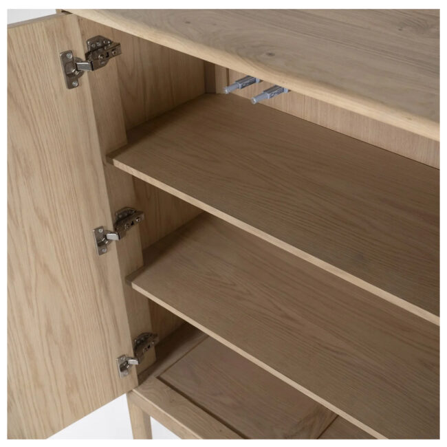 BOOKCASE HARVEY 90X40X180CM - Image 4