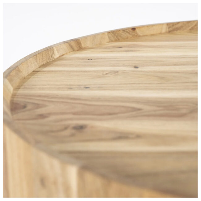 SIDE TABLE ZAYN NATURAL 45X45X43CM - Image 3