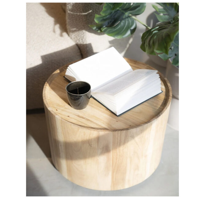 SIDE TABLE ZAYN NATURAL 45X45X43CM - Image 5