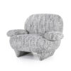 ARMCHAIR JAYDEN BARKLEY GREY 106X83X81CM