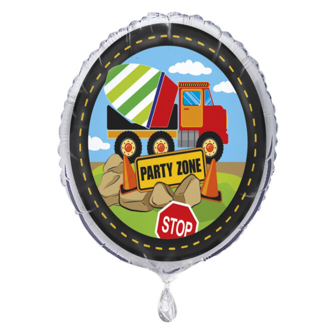 FOIL BALLOON CONSTRUCTION PARTY 46CM