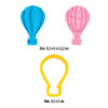 PLASTIC CUTTERS AIRBALLONS N MARKERS 3PCS - Image 3