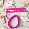 PLASTIC CUTTERS EGG N BUNNY FACE 2PCS - Image 3