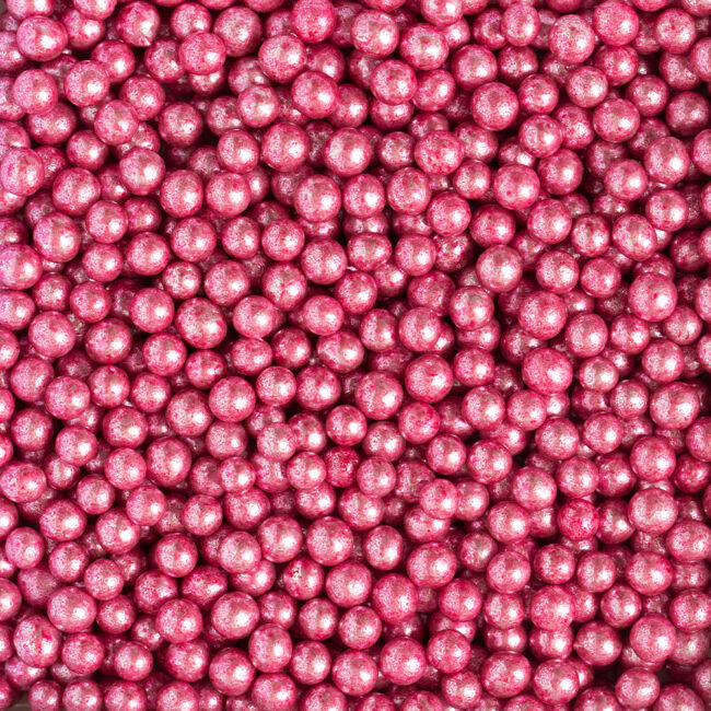 SUGAR PEARLS METALLIC PINK 100GR - Image 3
