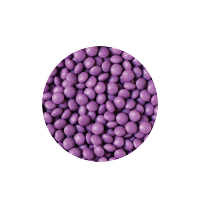 MINI LENSES PURPLE MILK CHOCOLATE 80GR - Image 3