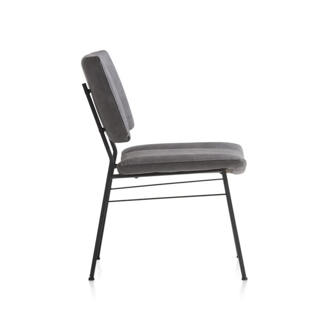 DINING CHAIR TATUM PALA ANTHRACTIVE  49X62X88CM - Image 5