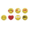 JELLY SUGAR SMILEY FACES (7MODELS) 36PCS