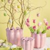 LUNA PISTACHIO TUBE VASE 24X24CM - Image 5