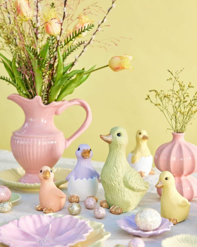 FARM PASTEL GREEN BABY DUCKS ASSORTED 7X6X10CM - Image 2