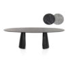 DINING TABLE ARABAX ONYX 240X120X77CM