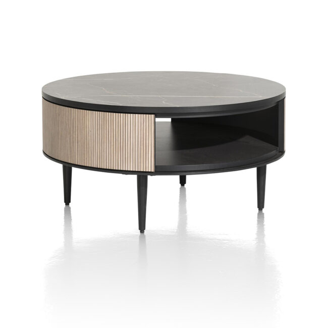 COFFEE TABLE ARAMON NATURAL 75X75X35CM - Image 4