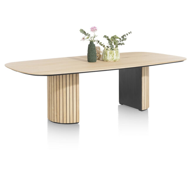 DINING TABLE PAVIE OVAL NATURAL 210X120X77CM - Image 3