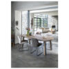 DINING CHAIR RAVI BLACK FRAME BEIGE 48X63X88CM - Image 4