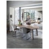DINING CHAIR RAVI BLACK FRAME BEIGE 48X63X88CM - Image 5