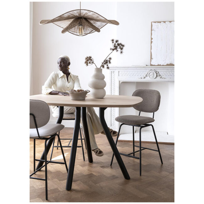 BARCHAIR LEXI PONTI CREAM 50X58X101CM - Image 3
