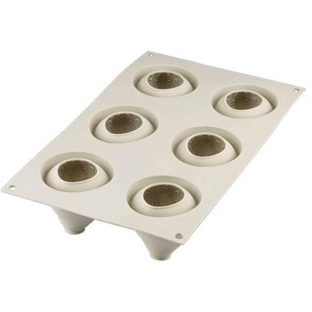 SILICONE MOULD FRAGOLE E PANNA 3D 61MM - Image 3