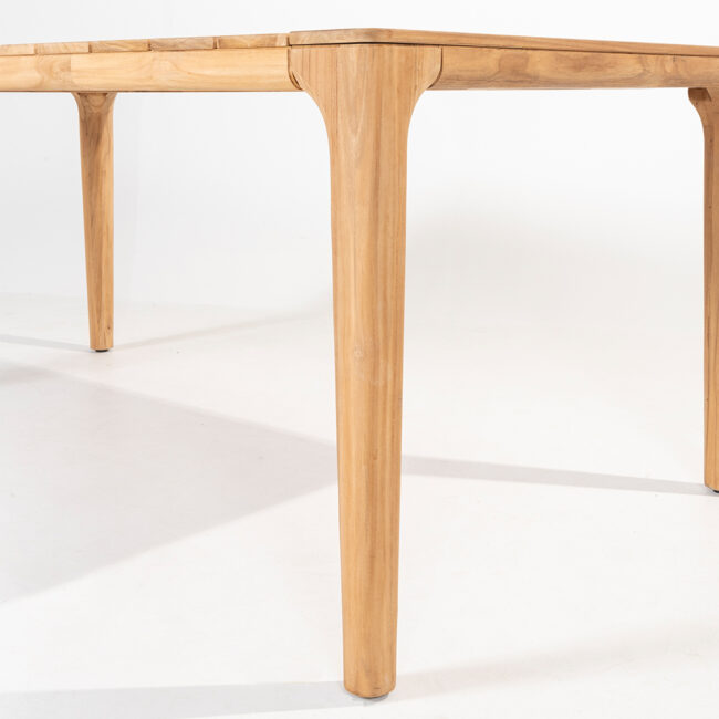 LIAM DINING TABLE NATURAL TEAK 240X100X75CM - Image 7