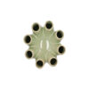 LUNA PISTACHIO TUBE VASE 24X24CM - Image 2