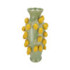 FRUIT LEMON PISTACHE VASE 24X38CM