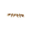 DECO HUMMING BIRD GOLD ASSORTED 5X5X7CM - Image 3