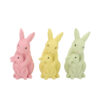 FARM PASTEL GREEN RABBIT CUDDLE ASSORTED 13X15X25CM