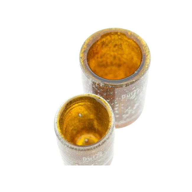 CYLINDER GALAXY AMBER BUBBLE 9X9X10CM - Image 4