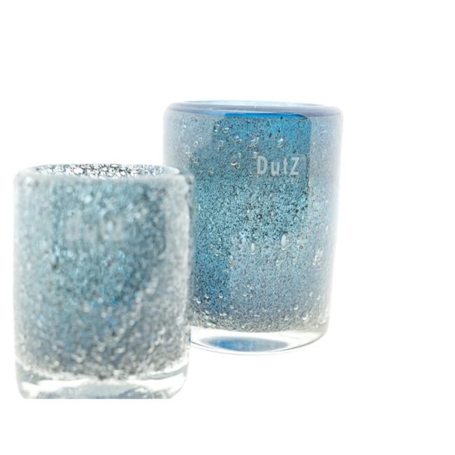 CYLINDER GALAXY BLUE BUBBLES 9X9X10CM - Image 4