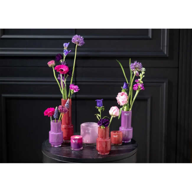 VOTIVE RASPBERRY 7X7X7CM - Image 3