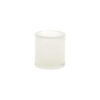 VOTIVE WHITE 7X7X7CM