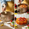 NONSTICK SPRINGFORM PAN GOLD 16.5X10CM - Image 3