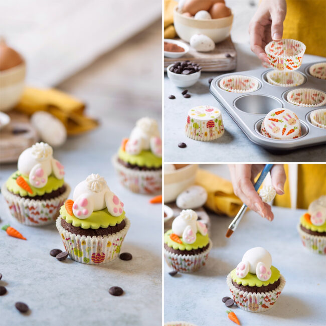 SUGAR DECORATIONS MAKE A BUNNY 6PCS - Image 3