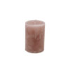 PILLAR CANDLE ANTIQUE PINK  7X10CM