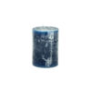 PILLAR CANDLE DARK BLUE 7X10CM