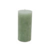 PILLAR CANDLE LIGHT GREEN 7X15CM