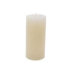 PILLAR CANDLE OFF WHITE 7X15CM