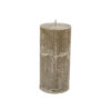 PILLAR CANDLE BRONZE 7X15CM